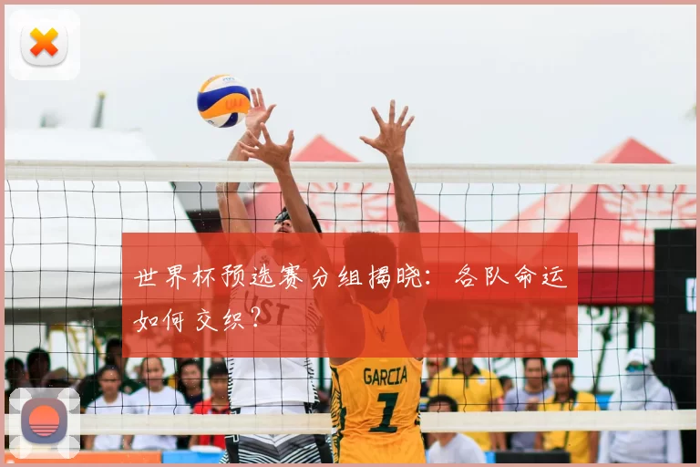 世界杯预选赛分组揭晓:各队命运如何交织?
