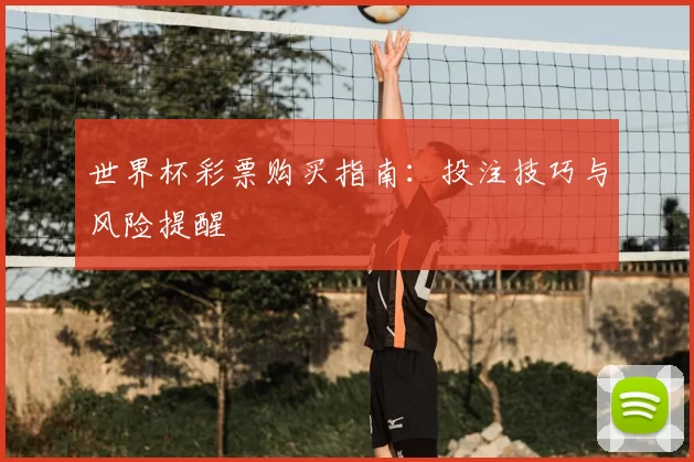 世界杯彩票购买指南：投注技巧与风险提醒