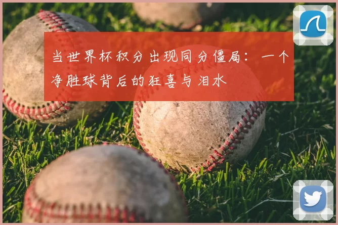 当世界杯积分出现同分僵局：一个净胜球背后的狂喜与泪水