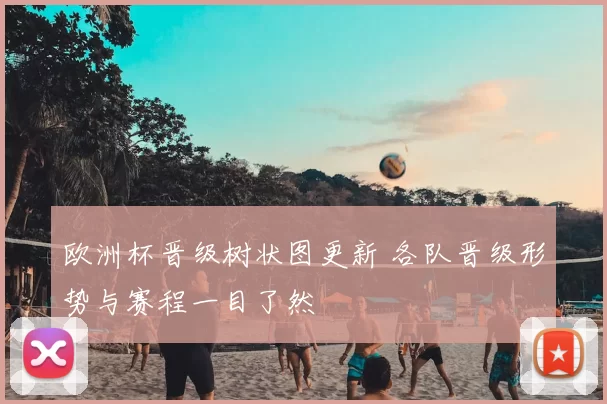 欧洲杯晋级树状图更新 各队晋级形势与赛程一目了然